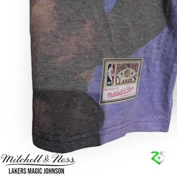 Mitchell & Ness Hardwood Classics Magic Johnson T-shirt Med NWT - Picture 7 of 7